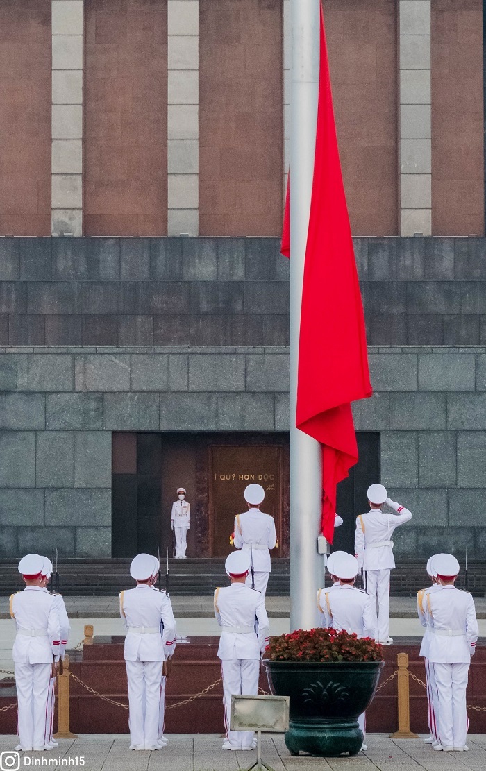 Chứng kiến những giờ phút thiêng liêng tại Quảng trường Ba Đình Hà Nội