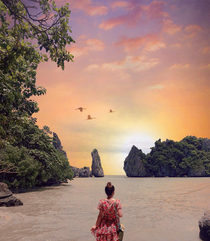 Hòn Phụ Tử ở Ba Hòn Đầm Kiên Giang