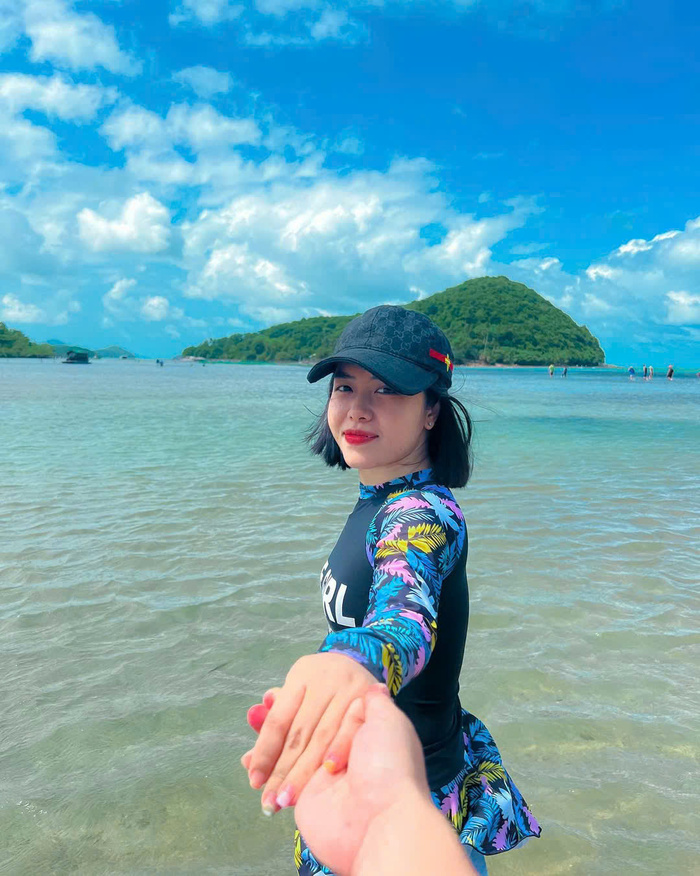 Bãi biển thơ mộng ở Ba Hòn Đầm Kiên Giang