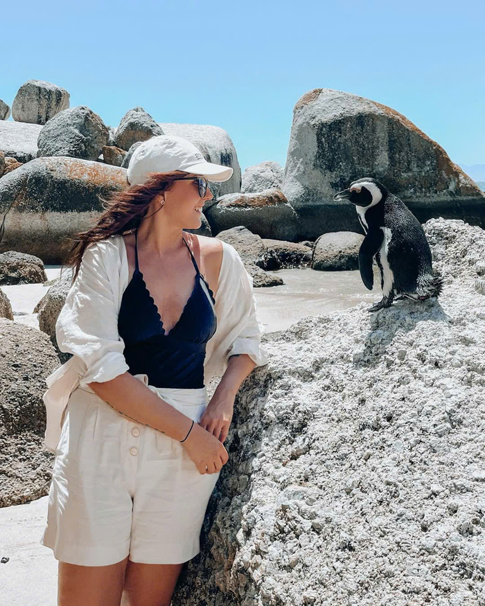 Boulders Beach Nam Phi là nơi duy nhất bạn có thể quan sát chim cánh cụt ở cự ly gần