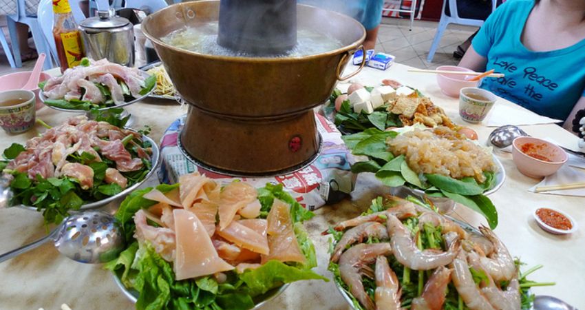 Lẩu Steamboat - cẩm nang du lịch Brinchang