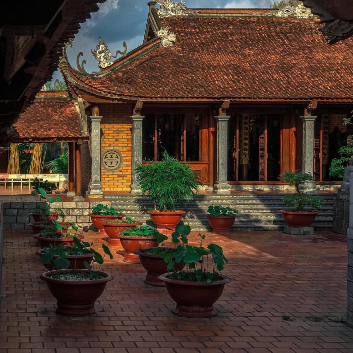 Thiền viện tinh xảo và tĩnh lặng