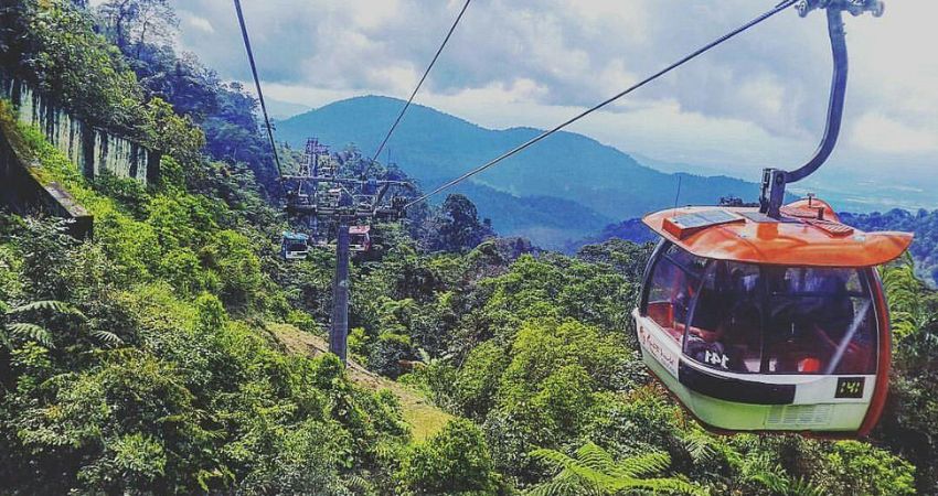 cáp treo Genting Skyway - cẩm nang du lịch Genting Highlands