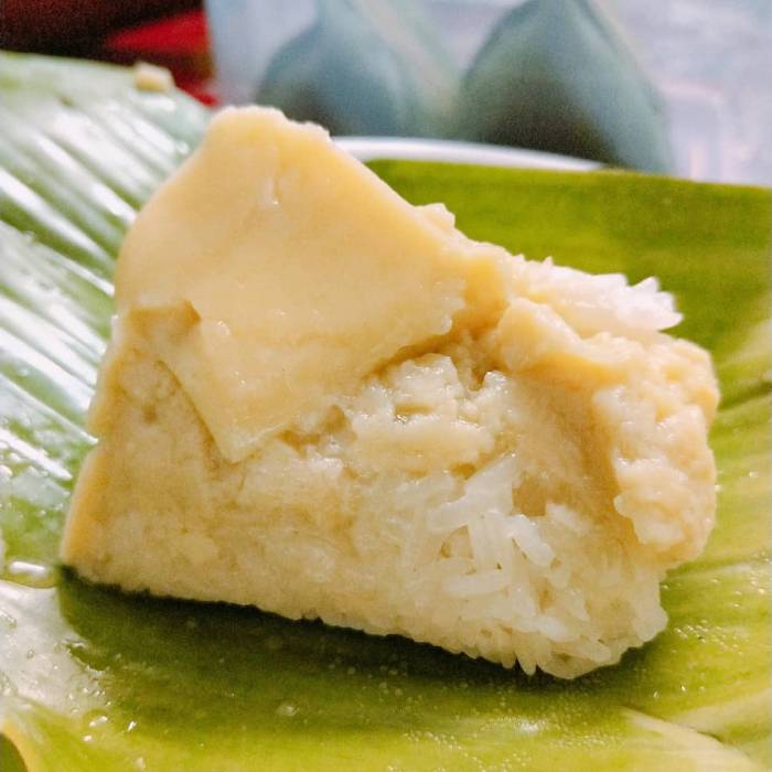 Xôi xiêm thơm ngọt và mềm dẻo