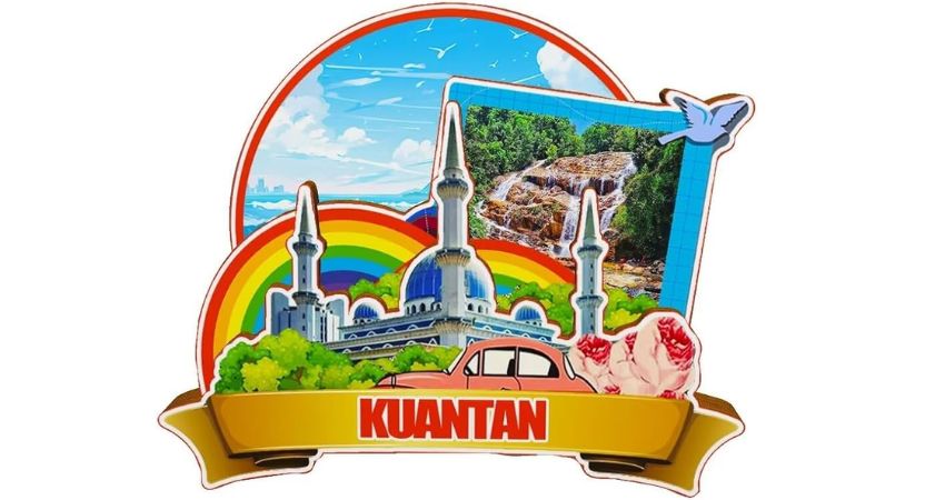 Nam châm tủ lạnh hình ảnh Kuantan