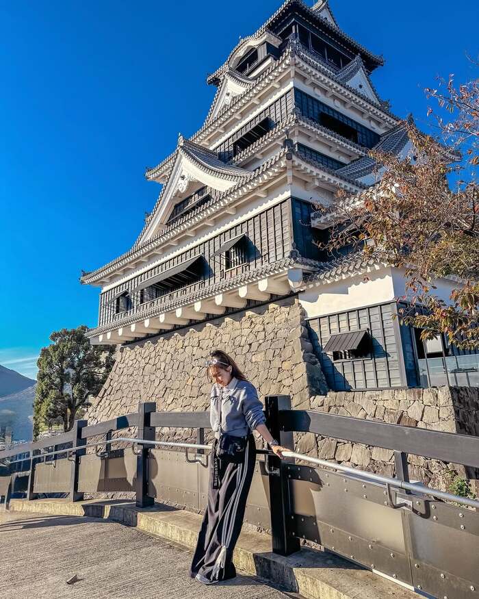 Cẩm nang du lịch Kumamoto - Tham quan lâu đài Kumamoto