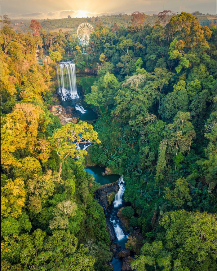 Bảo Lộc gây choáng ngợp với rừng rậm và thác nước