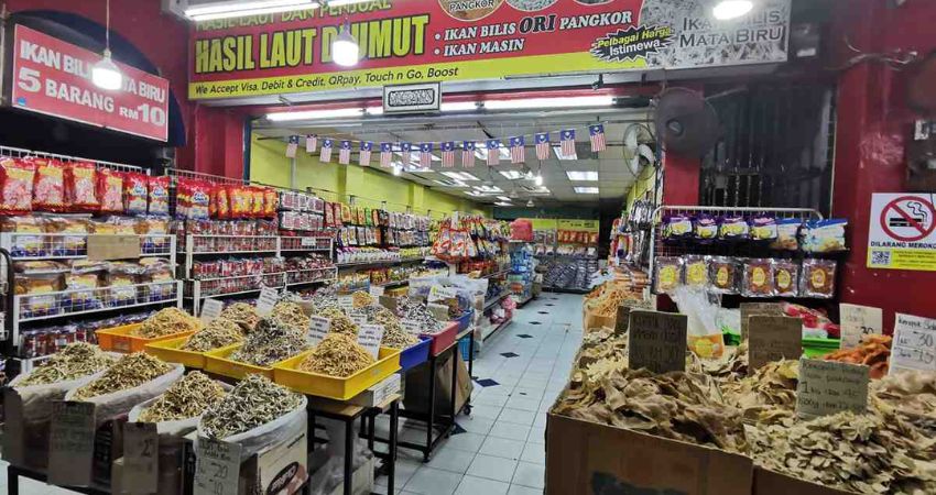 đặc sản tại các khu chợ bình dân Lumut Malaysia - cẩm nang du lịch Lumut Malaysia