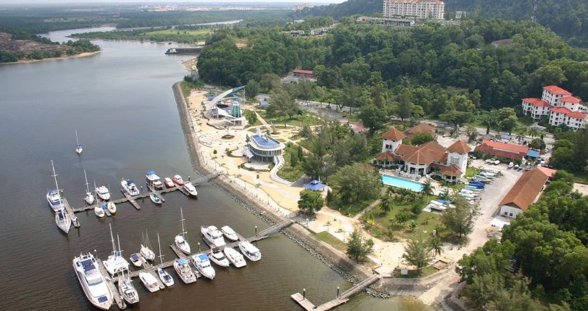Công viên Lumut Waterfront - cẩm nang du lịch Lumut Malaysia