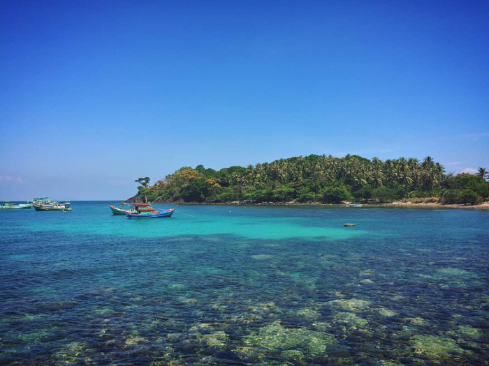 Hòn Ngang bình yên và nói không với xe cộ