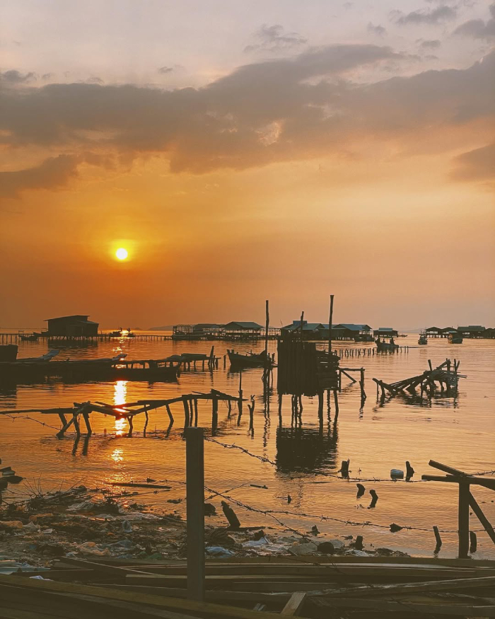 Làng chài bình dị với cảnh đẹp không thể chê