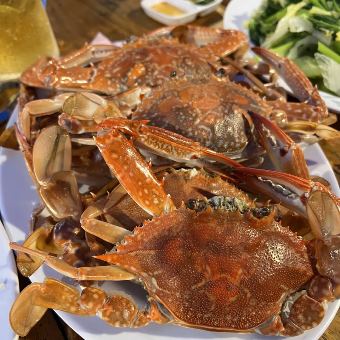 Ghẹ Hàm Ninh chỉ cần hấp đơn giản cũng đủ ngon miệng