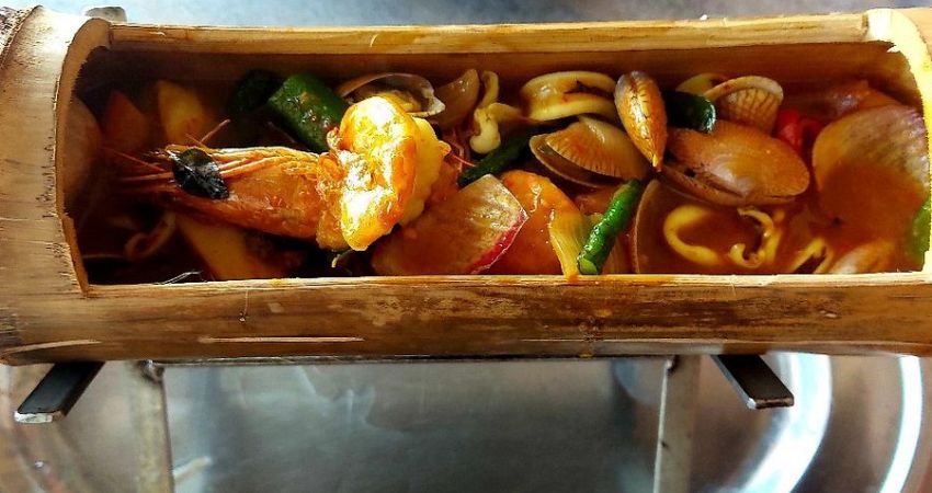 Súp ngao tre tại Hao Kee Seafood Restaurant - cẩm nang du lịch Port Dickson