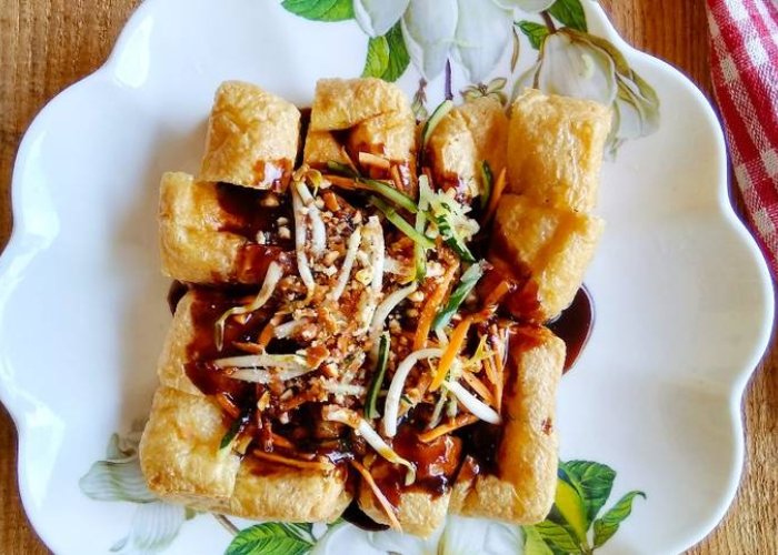 Đậu hũ hoa Sandakan