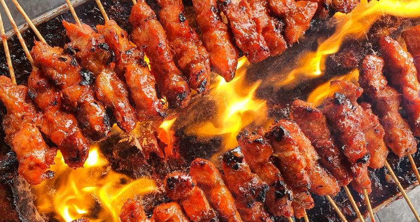 Satay - cẩm nang du lịch Subang Jaya Malaysia