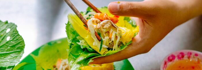 Thưởng thức đặc sản khi ghé thăm cánh đồng hoa dừa cạn An Giang