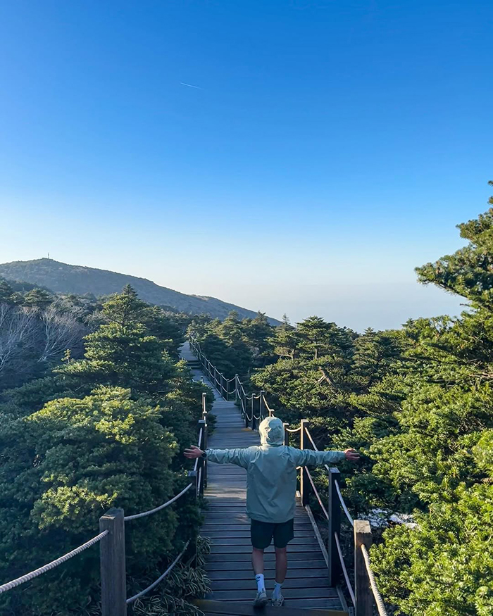 Địa điểm du lịch nổi tiếng tại công viên quốc gia núi Hallasan