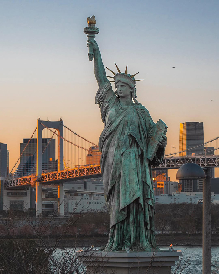 Đảo nhân tạo odaiba nhật bản thu hút nhiều du khách