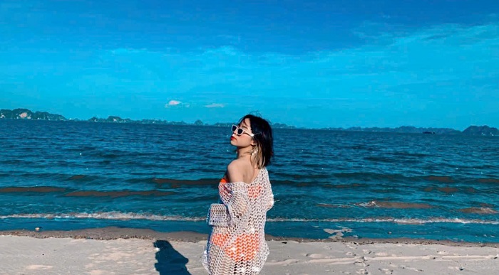 Đảo Rều Quảng Ninh là nơi lý tưởng để bạn ngắm cảnh biển đảo đẹp giàu