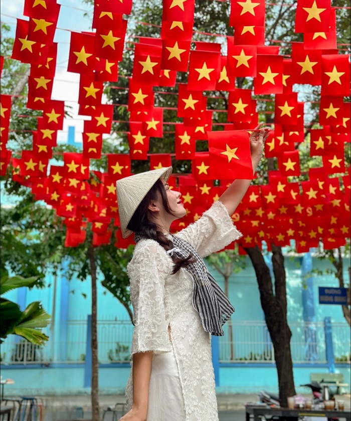 Có một Địa điểm check in 30/4 ở TP Hồ Chí Minh ngập cờ đỏ sao vàng 