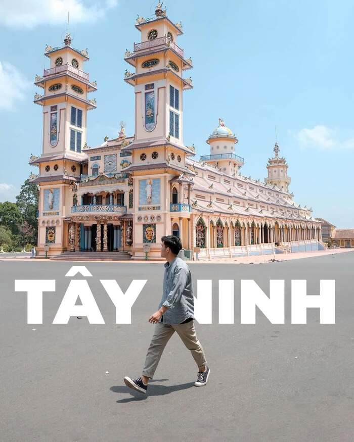Địa điểm đi chơi 30/4 – 1/5 ở Tây Ninh - Tòa thánh Tây Ninh