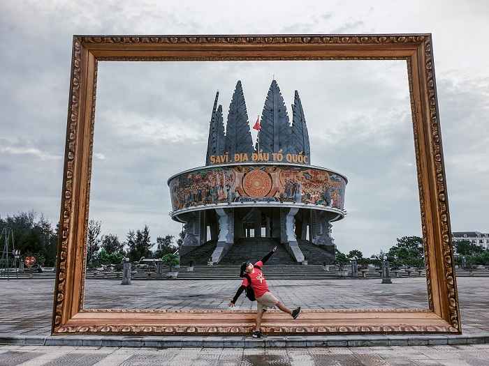 Mũi Sa Vĩ Quảng Ninh nằm ở thành phố Móng Cái