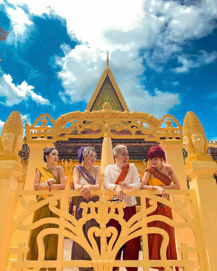 Những ngôi chùa Khmer đẹp ở Trà Vinh - Chùa Âng