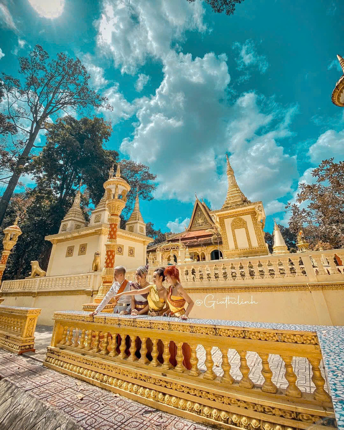 Những ngôi chùa Khmer đẹp ở Trà Vinh - Chùa Âng