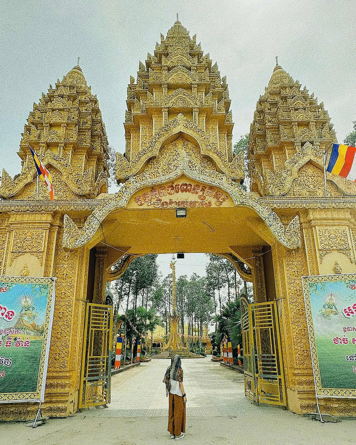 Những ngôi chùa Khmer đẹp ở Trà Vinh - Chùa Vàm Ray