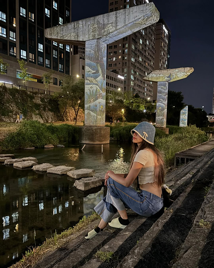 Mùa Thu (Tháng 9 - Tháng 11) tại suối cheonggyecheon hàn quốc