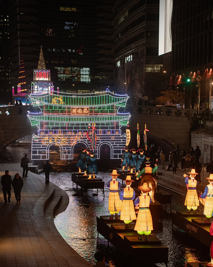 Khám phá suối cheonggyecheon Hàn Quốc độc đáo