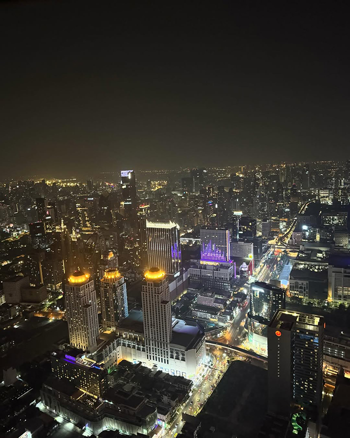 Tầng quan sát 360 độ tại tháp Baiyoke Sky Thái Lan