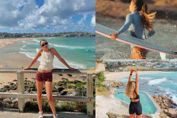 Mùa hè giải trí thả ga ở bãi biển Bondi Úc đông vui, náo nhiệt