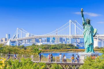 Vi vu đảo nhân tạo Odaiba Nhật Bản - Thiên đường giải trí giữa lòng Tokyo