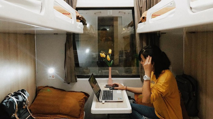 Phương tiện di chuyển đến Hòn Trống Mái Sầm Sơn là tàu hỏa