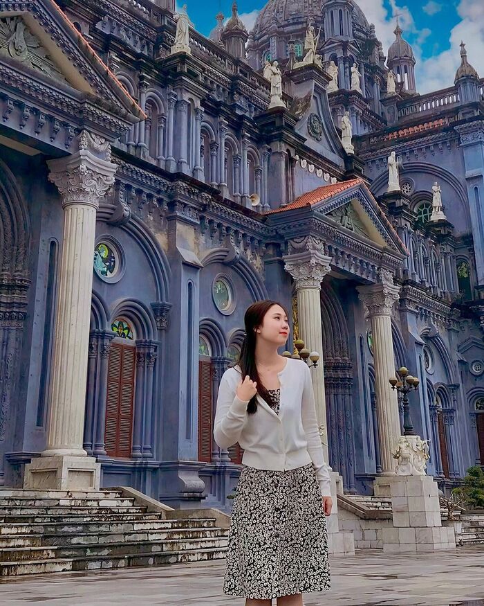 du lịch Thái Bình chiêm ngưỡng kiến trúc ấn tượng tại nhà thờ Bác Trạch