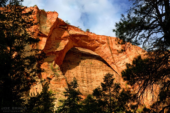 Ghé thăm Kolob Arch, một trong những con đường mòn đi bộ tốt nhất Công viên quốc gia Zion