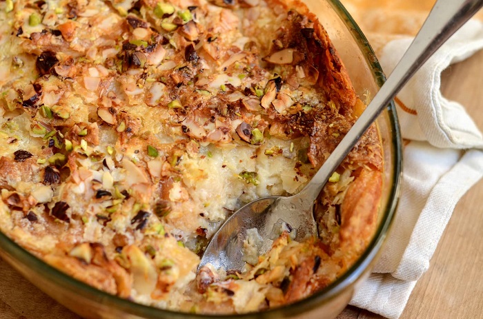 Oum ali xứng đáng là một trong những món ăn nổi tiếng nhất Ai Cập