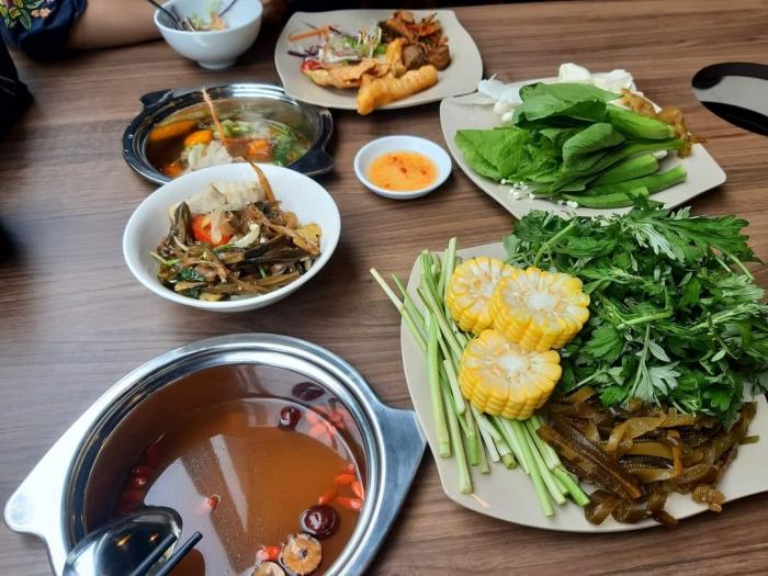 quán lẩu rau ngon ở Đà Lạt  Hằng Thiện 