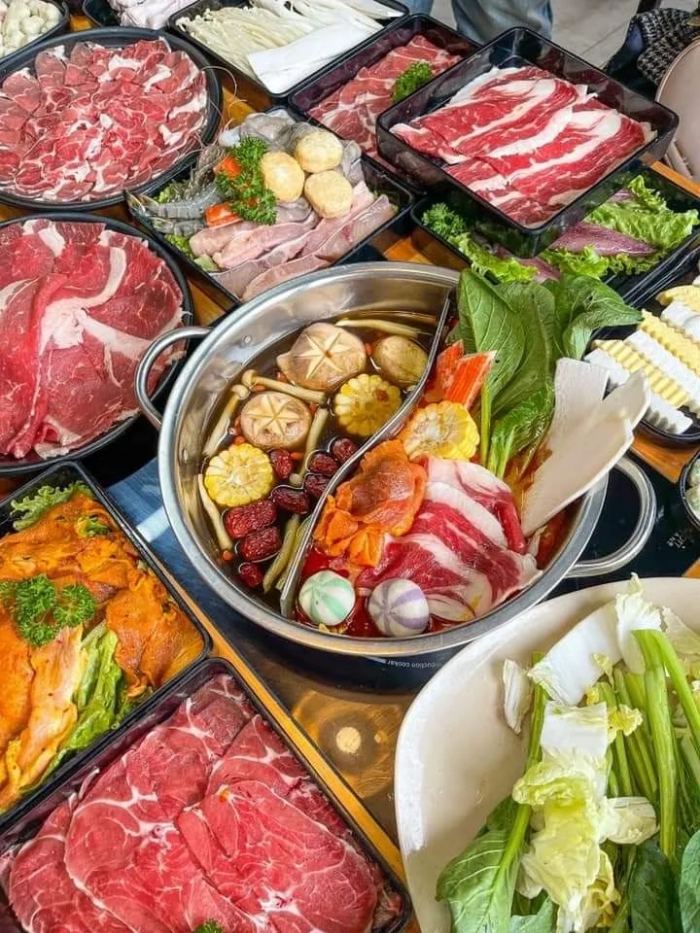 quán lẩu rau ngon ở Đà Lạt  Robin Son-Buffet rau Đà Lạt 