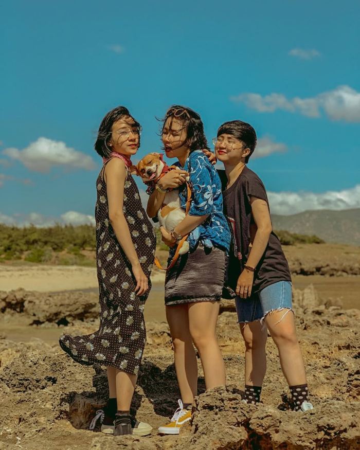 làng chài Mỹ Hiệp Ninh Thuận 