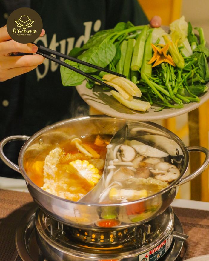 quán lẩu rau ngon ở Đà Lạt D'Gemma Đà Lạt