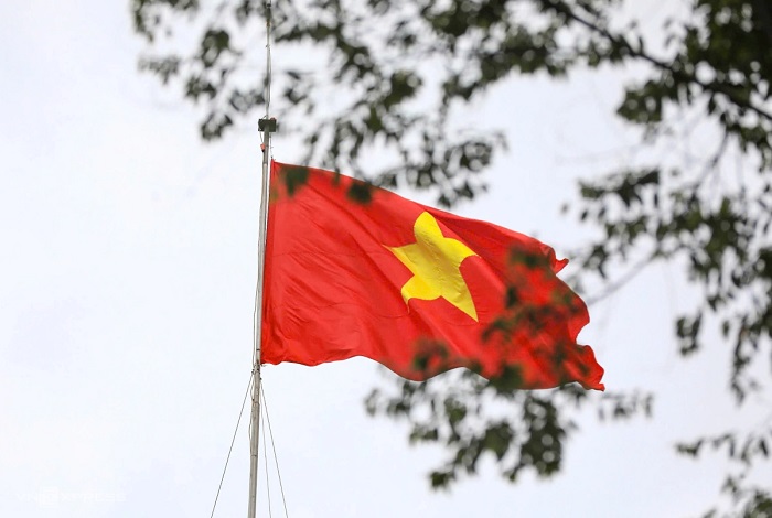 Cột cờ A Pa Chải Điện Biên mới được khánh thành cách đây ít ngày