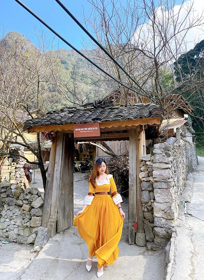 Đừng quên tới thăm ngôi nhà của Pao tại làng Lũng Cẩm Hà Giang