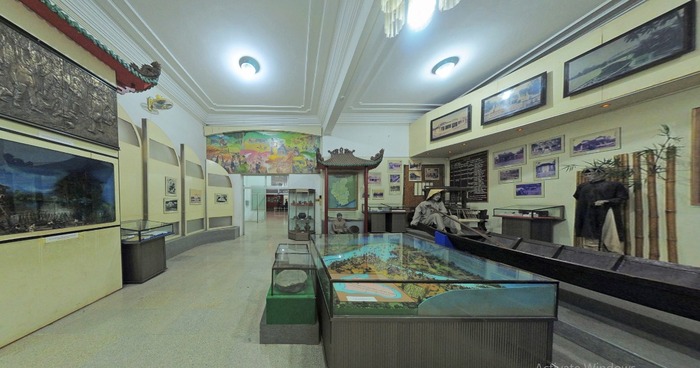 Không gian trưng bày ở Bảo tàng Đồng Nai 
