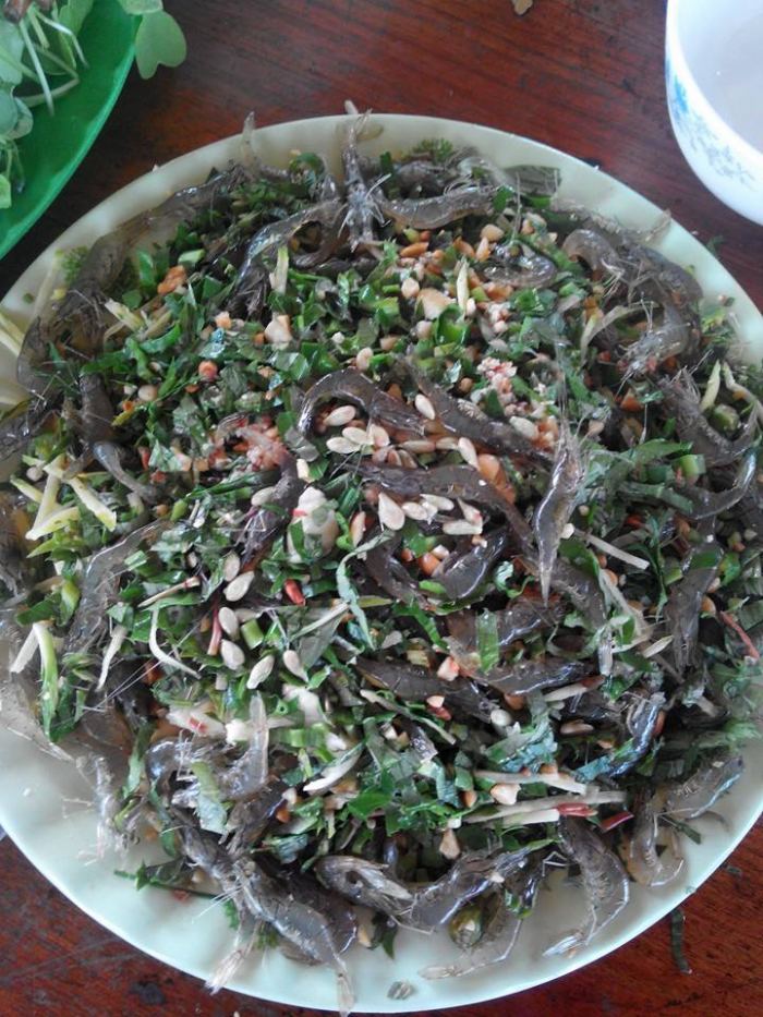 món ăn ở Bàu Thủy Ứ Quảng Trị