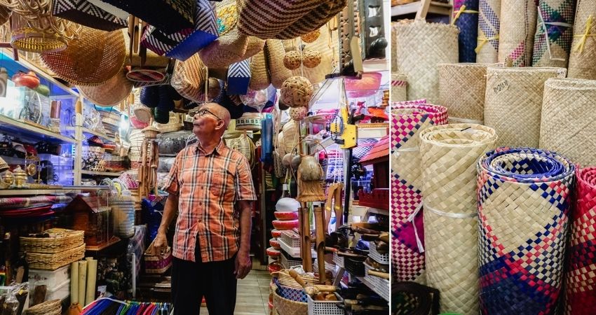 Du khách đừng quên ghé các khu chợ truyền thống để mua những món quà mang đậm dấu ấn Mã Lai