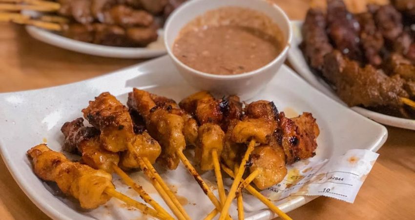 Satay Kajang - cẩm nang du lịch Bandar Baru Bangi Malaysia