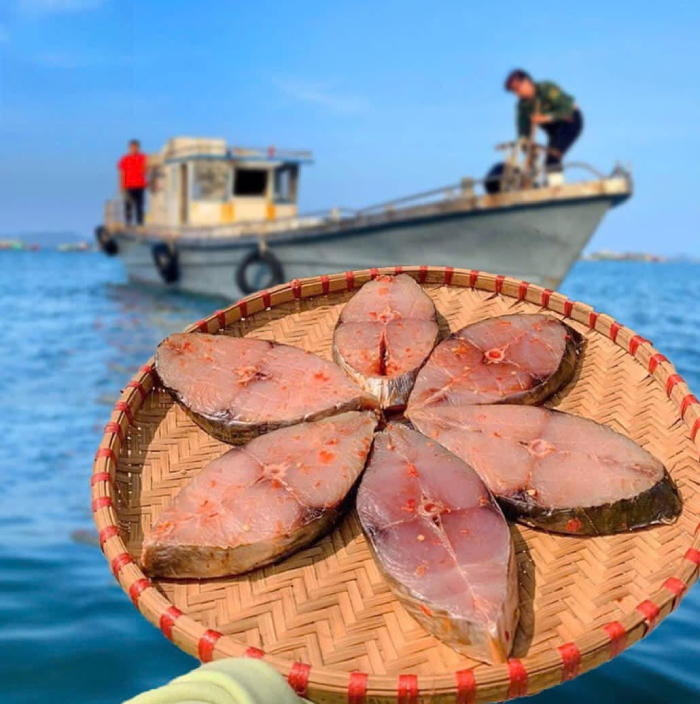 Cá thu một nắng ngon hơn khi đúng loại cá thu phấn giàu protein