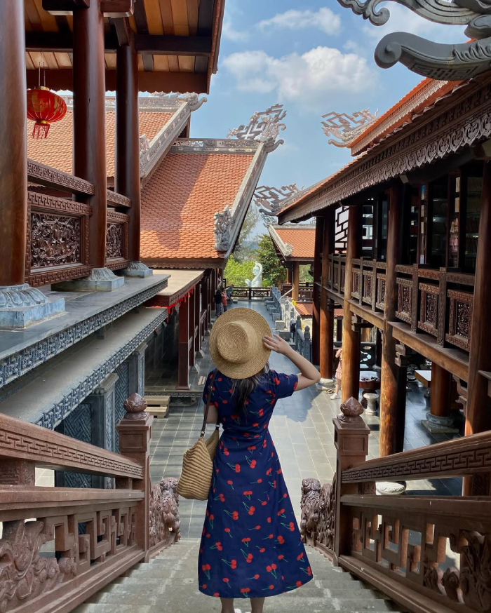 Lối kiến trúc cổ kính và không kém phần nghệ thuật